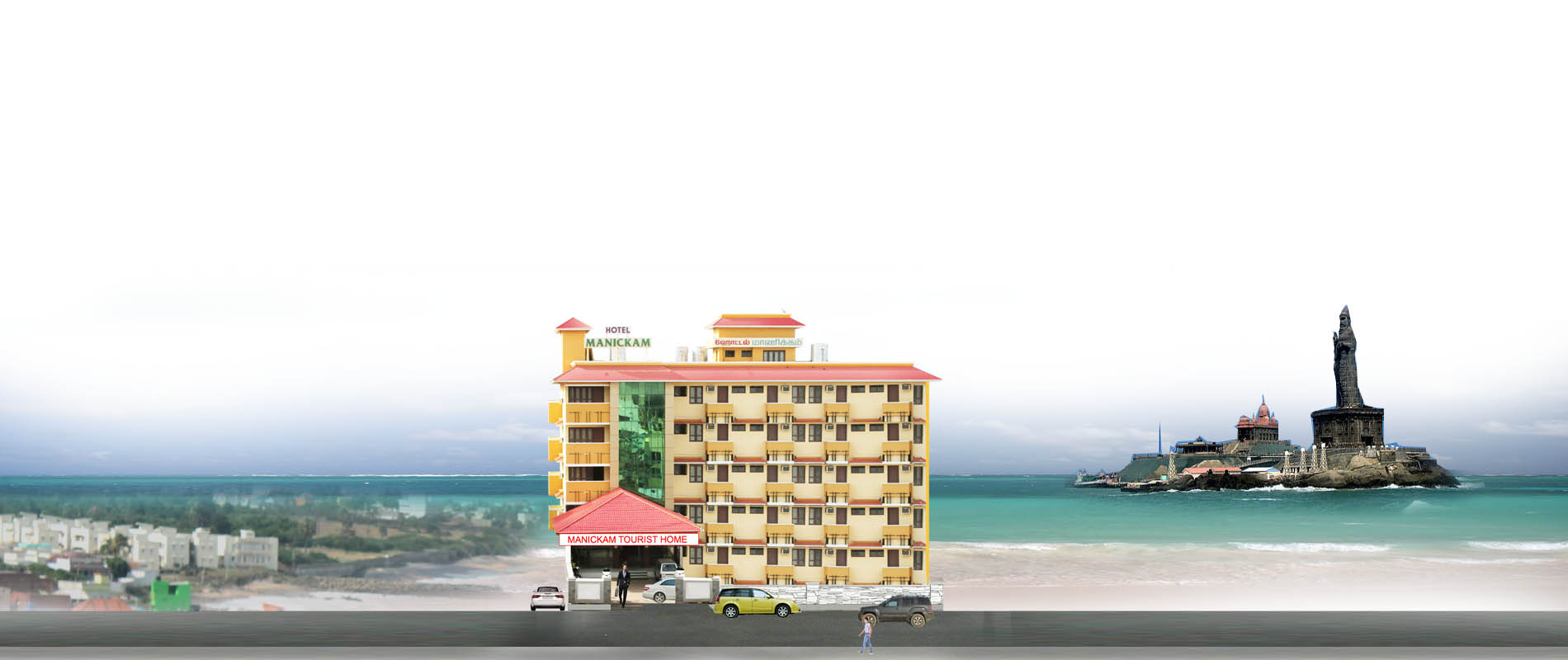 sea shore hotels in kanyakumari